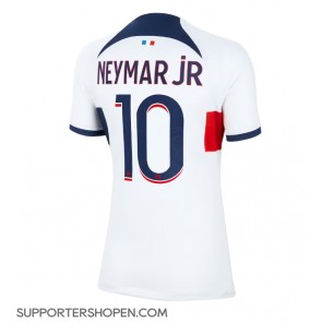 Paris Saint-Germain Neymar Jr #10 Borta Matchtröja Dam 2023-24 Kortärmad